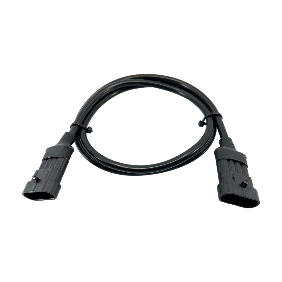 4-pin Extension Cable AMP-Superseal Male-Male