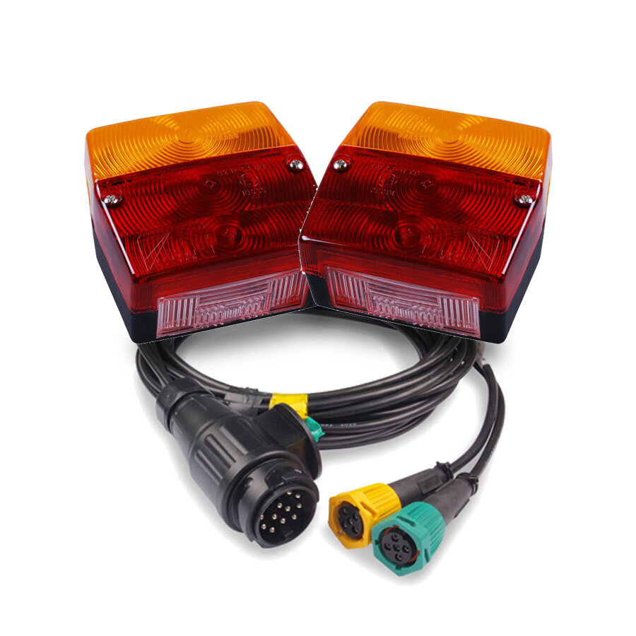 Bike Carrier Rear Lights Set 1.5 Meter Cable