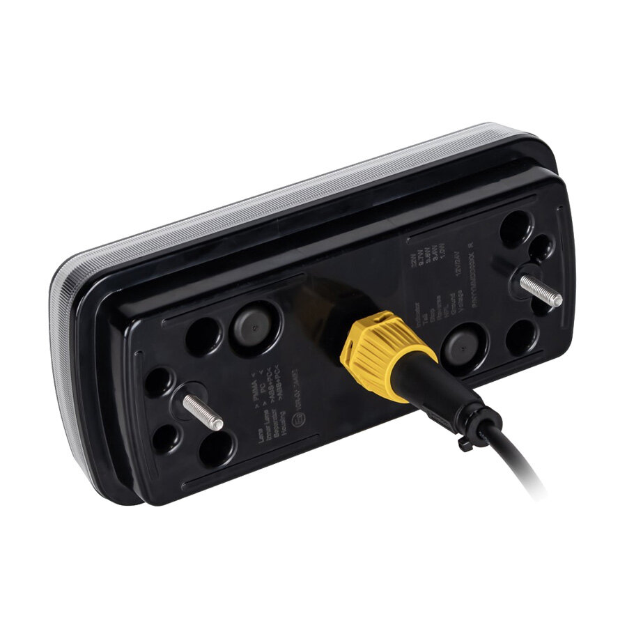 X-Spider LED Achterlicht |+ Achteruitrijlicht | Kentekenverlichting | 5P Bajonet | Rechts