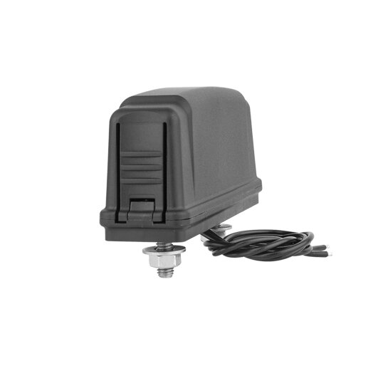 LED License Plate Light Black 12-24V