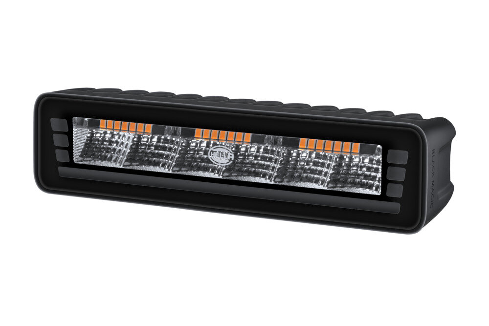 HELLA Black Magic Edgeless Pro Mini 7 inch LED Lightbar | 2,154 lumens