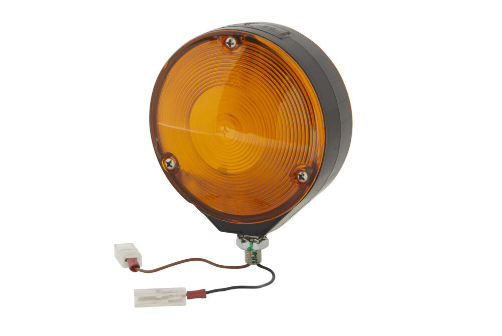 HELLA Pablo 118 mm Orange Mirror Light | 12/24V