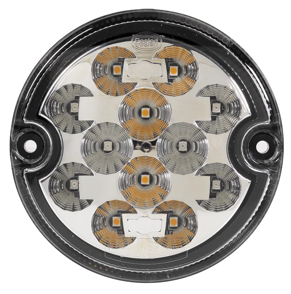 3-Function Led Rear Lamp Round &Oslash;102,2 mm