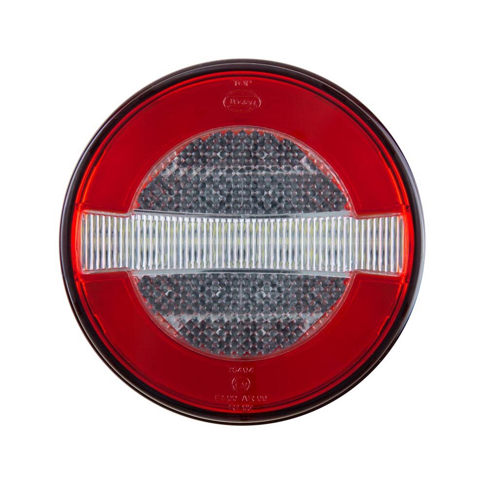 LED Rear Light 3 Functions Round &Oslash;122mm