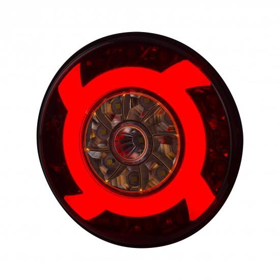 Horpol LED Rear Lamp Lucy Round &Oslash;122mm | LZD 2424