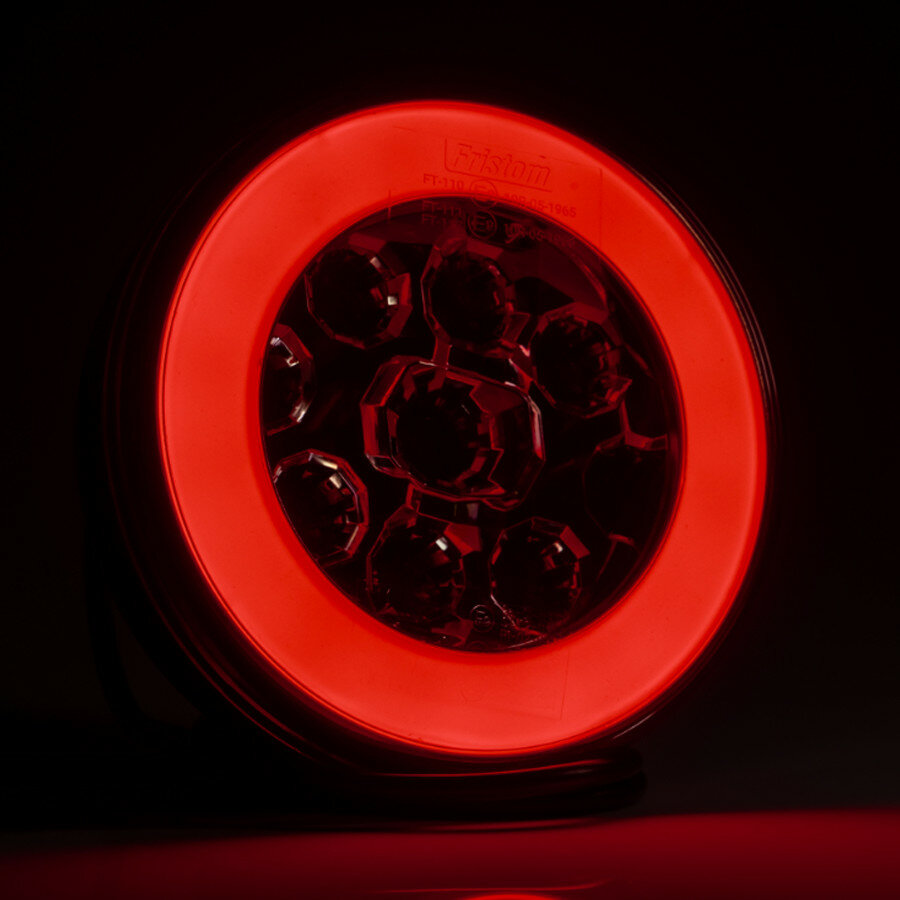 Fristom FT-111 LED Rear Light + Fog Light | Cable