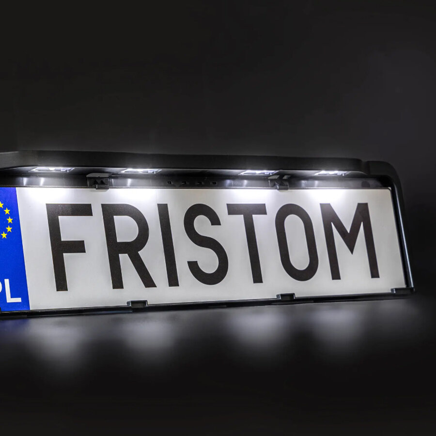 Fristom FT-264 LED License Plate Frame | QS150 Connector