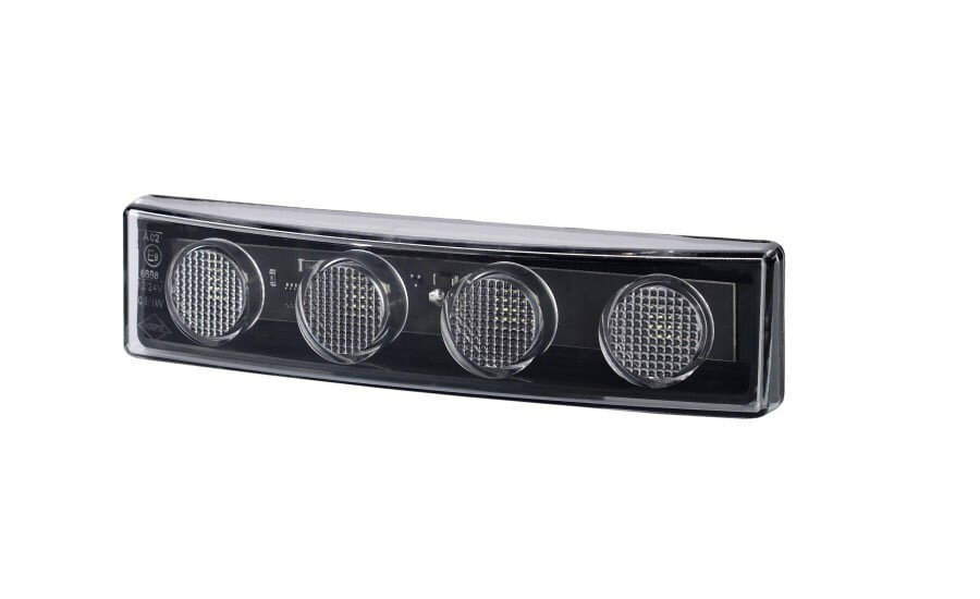 Horpol LED Front Marker Light White With 4 LEDs 12/24V | LD-651