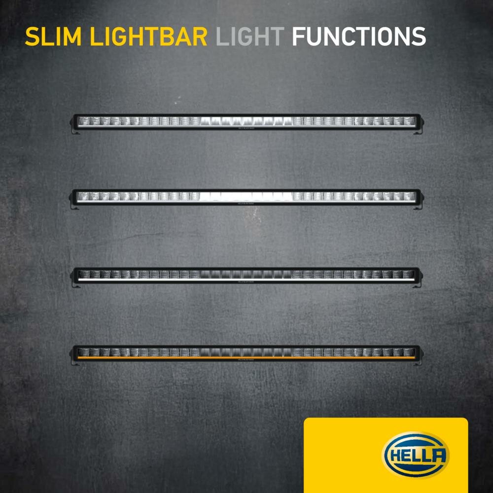 HELLA Black Magic Edgeless Pro 32 inch LED Lightbar | 5,417 Lumens