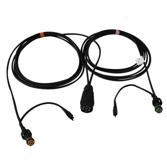 Asp&ouml;ck cable with 7-pin Plug 5 meter + DC