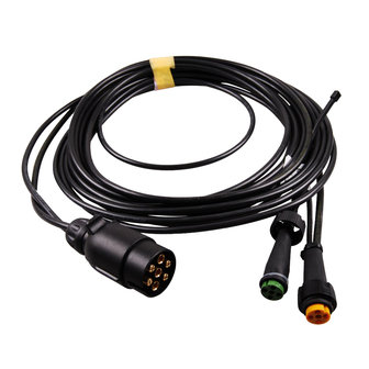 Asp&ouml;ck cable with 7-pin Plug 5 meter + DC
