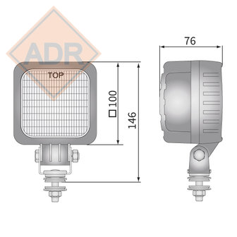 LED Work Light ADR 1500LM With Certificate