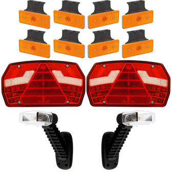 Trailer Lighting Set 12-part