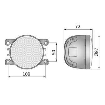 LED Worklight Floodlight 2000LM + Cable + Standard