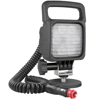 LED Worklight Floodlight 2500LM + Cable + Switch + Cigarette plug