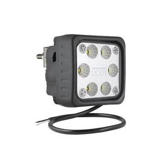 LED Werklamp Breedstraler 2500LM + Achtermontage