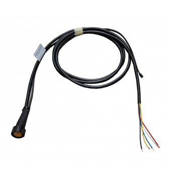 Asp&ouml;ck wire-harness left with tapping DC + 5-way Bajonet 2 meter