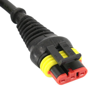 3-pin Female AMP-Superseal Cable 1 meter