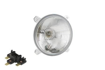 Headlamp &Oslash;139x88 Incl 24V Bulbs