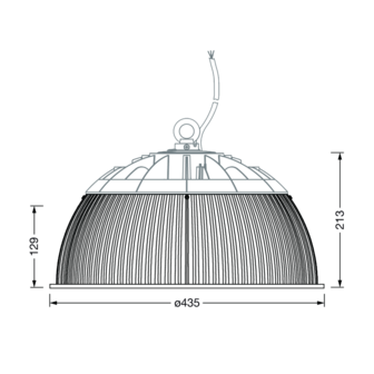 Aluminium Reflector For Highbay Lamp