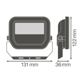 Ledvance 10W LED Flood Light 230V White 4000K Neutral White