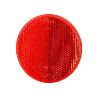 Reflex - Reflector Round M5 Bolt &Oslash;79mm Red