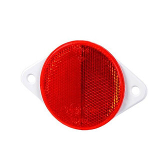 Reflex - Reflector Round 2 Bolts &Oslash;79mm Red