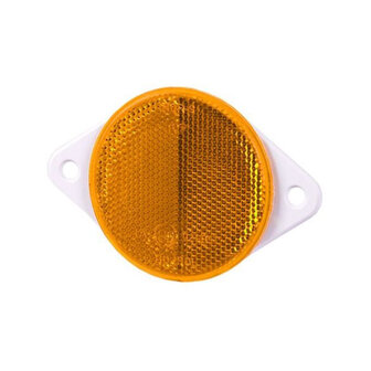 Reflex - Reflector Round 2 Bolts &Oslash;79mm Orange