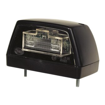 Led Number Plate Lamp Black 24V