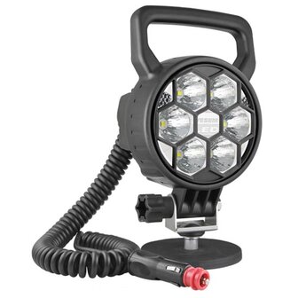 LED Worklight Spotlight 1500LM + Cable + Cigarette Plug + Switch