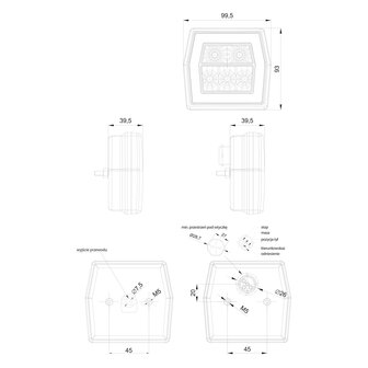 Fristom LED Rear Lamp FT-120