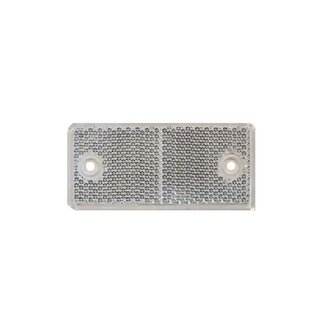 Rectangular Reflex - Reflector White 4,4x9,4