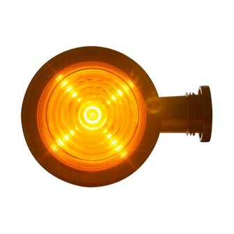 Horpol LED Stalk Marker Lamp Direction Indicator + 5m cable Short Model Universal