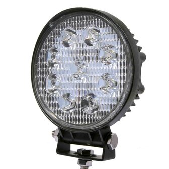 27W LED Work Light Round Basic