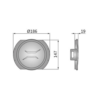 Lamp Cover Round For Wesem Fervor 180