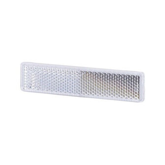 Rectangular Reflex - Reflector White 103x21mm