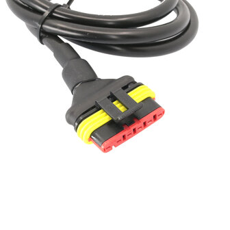 6-pin Female AMP-Superseal Cable