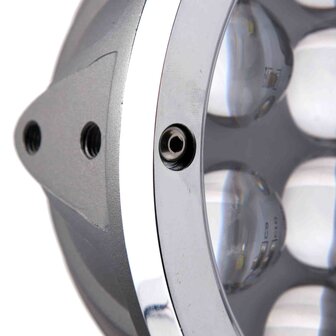 60W LED Driving Light Chrome