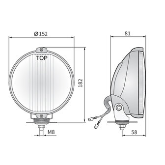 Wesem HO3 Halogen Fog Light