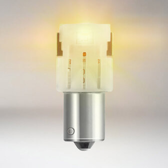Statistisk fordel pude Osram P21W LED Retrofit Orange 12V BA15s 2 Pieces - Werkenbijlicht