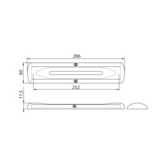 LED Interior lamp 28,6CM High Power