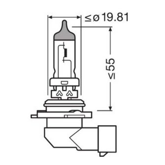 Osram HB4 Halogen Lamp Night Breaker 1 piece