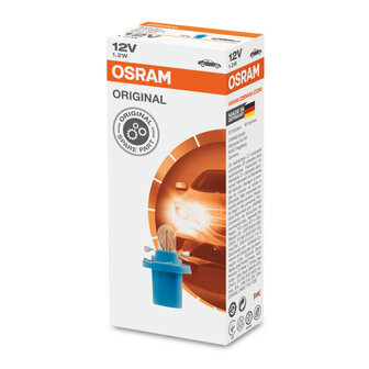 Osram Gloeilamp BX8.5d 12V Original Line 10 Stuks