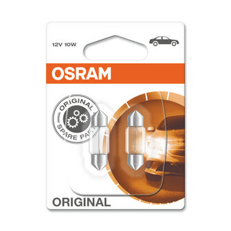 Osram Bulb 12V SV8.5-8 Original Line 2 Pieces