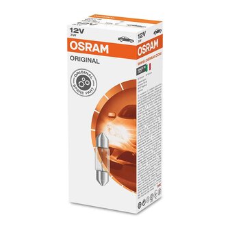 Osram Bulb SV7-8 12V 12 Volt 3W Original Line 10 Pieces