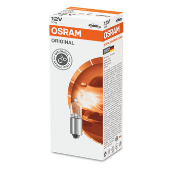 Osram Bulb 12V BA9s Original Line 10 Pieces