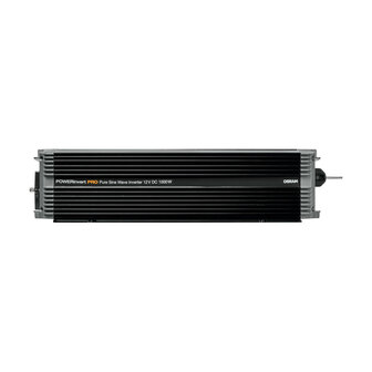 Osram 12V 1000W POWERinvert PRO Pure Sine Wave Inverter OEINVPAR10 RCD