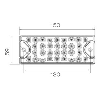 Asp&ouml;ck Miniled II LED Achteruitrijlamp Kabel + ASS3 connector