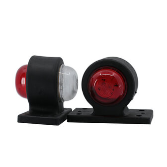 LED 2-Function Marker Lamp 10-30V White + Red (Set)