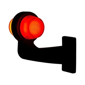 Horpol LED Stalk Marker Lamp Orange-Red 12-24V NEON Look Left